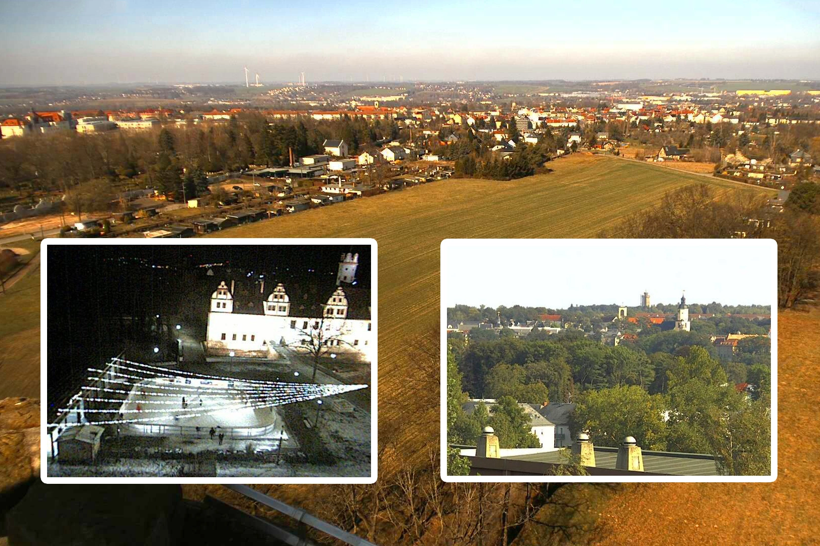 Bilder der Webcam von Glauchau zur aktuellen Tageszeit.