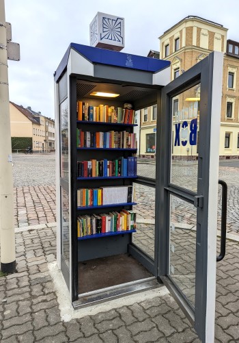 Bücherbox am Chemnitzer Platz