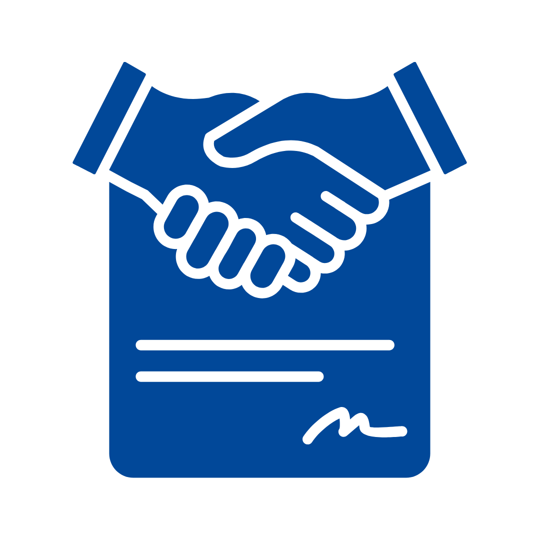 Ein Vertrag des Contracting